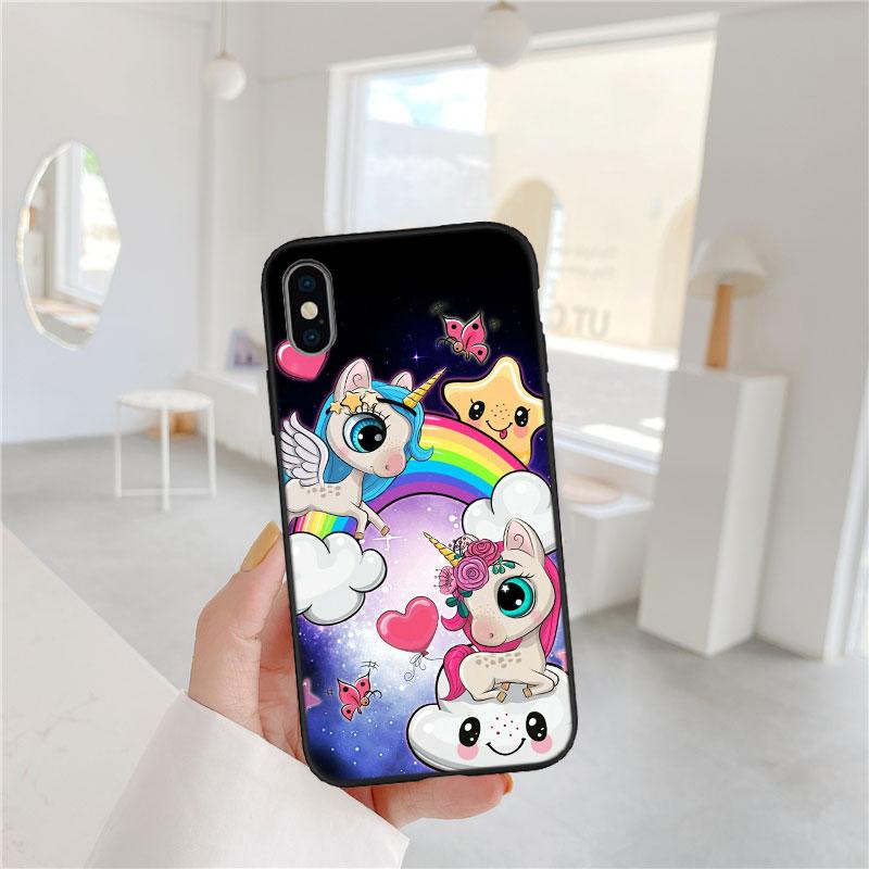 IX6 Cartoon Unicorn New Luxury Phone Case for Xiaomi Mi POCO C50 C51 C55 C65 X6 F6 F5 M6 C75 A1 A2 A3 5X 6X Lite Pro