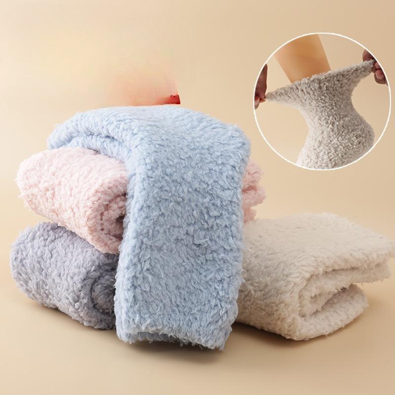 Fleece Socks with A Loose Opening and Thickened Design, Warm Women's Winter Larger Size, and Super Thick Winter Sleep Socks for The Elderly