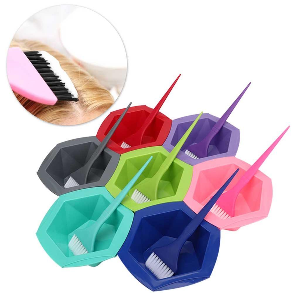 Complete Hair Dye Bowl Brush Set Practical Hairdressing Tools Set Hair Dye Supplies For Salon