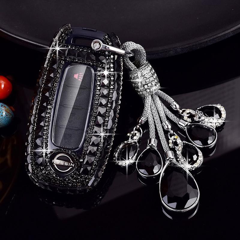 Nissan 14th Gen Sylphy, Qashqai, Teana, X-Trail, Tiida, Murano, Terra Car Key Diamond Cover for Women
