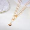 Bohemia Starfish Conch Shell Pendant Necklace For Women Trendy Gold Color Multi-Layer Chain Necklaces Summer Beach Jewelry Gifts