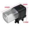 WiFi Automatic Fish Tank Feeder Aquarium Pond Food Feeder Timer Speech Control Dispenser Adjustable 5V/2V Black