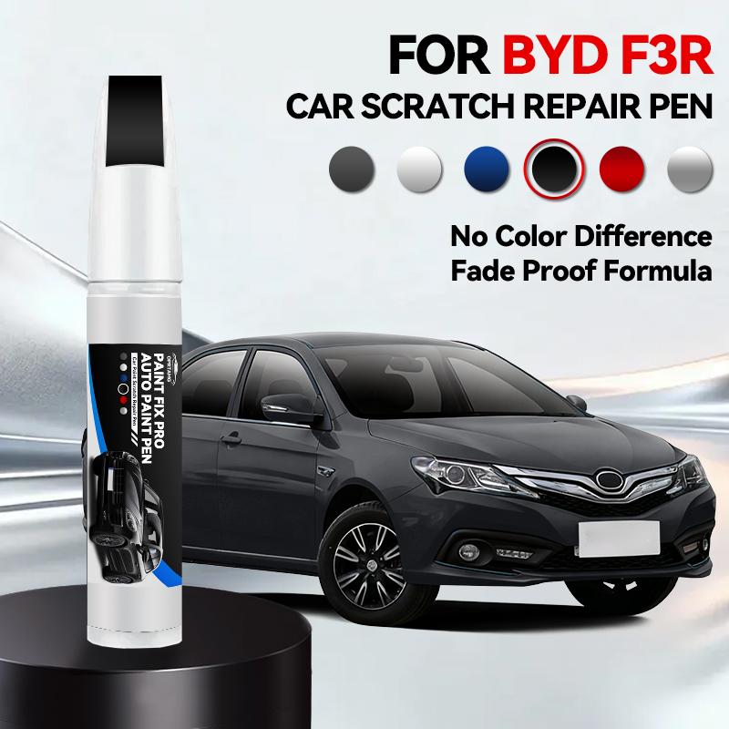 

For BYD F3R Paint Repair Pen Touch Up Scratch Remover DIY Auto Accessories Black White Silver Gray Blue Red