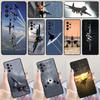 Aircraft Jet Airplane Phone Case For Samsung Galaxy A42 A31 A40 A51 A71 A32 A80 A91 A52 A72 A73 A20e A21S A50 A70 A11 A12 Cover