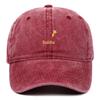 Cappellino da Baseball Ricamato con Giraffa Cartone Animato - Unisex Regolabile Estivo Hip Hop