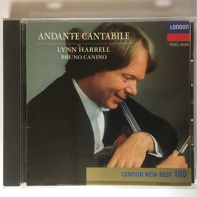 CD HARRELL LYNN GRANADOS SCHUBERT  SwanArajo No Tsuki  Cello Masterp POCL5026  1993 Japan Classical Used