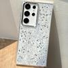 Samsung S25 Edge/S24 FE Transparent Epoxy Glitter Phone Case - Compatible with A36, A56, A55, A156