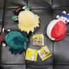 15CM MHA Hero Anime Izuku Midoriya Katsuki Bakugou Shouto Todoroki Plush Pendant Toy Soft Plush Doll bag decora fans Gift