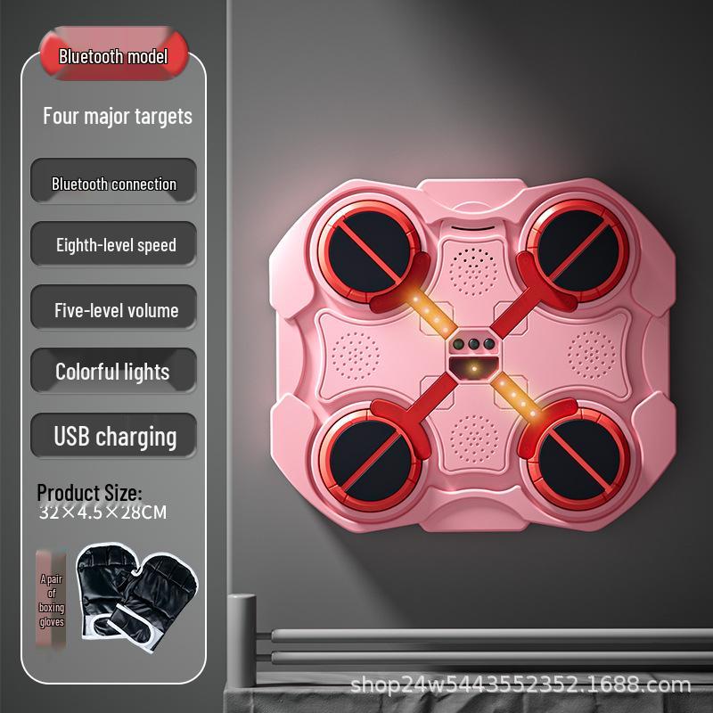 New Cross-Border Smart Bluetooth Boxing Machine for Kids: Musical Scoring Fitness Trainer
