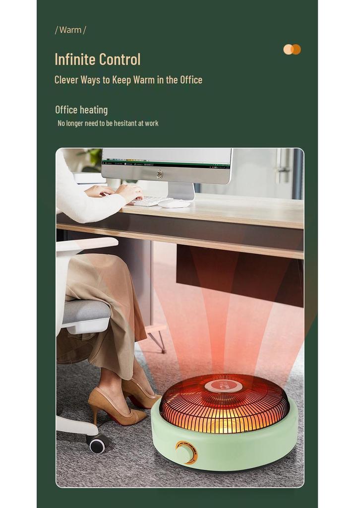 Camel Multifunctional Energy-Saving Electric Heater & Foot Warmer Fire Pit