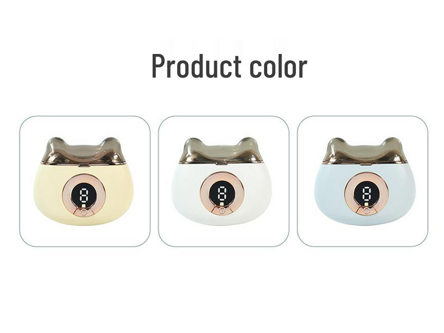 Elektrische Automatische Nagelschere mit Anti-Quetsch-Design und Schmutzauffangbehälter, Sicher für Ältere und Kinder