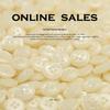 Four-Eye Min Resin Buttons Imitation Shell Knitted Cardigan Shirt Sleeve Collar Buttons Black Beige Clothing Accessories