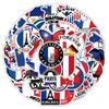 50 Cartoon French Logo Graffiti Stickers for Notebooks, Handbooks, Stationery Boxes, Guitar Handles, Waterproof Stickers