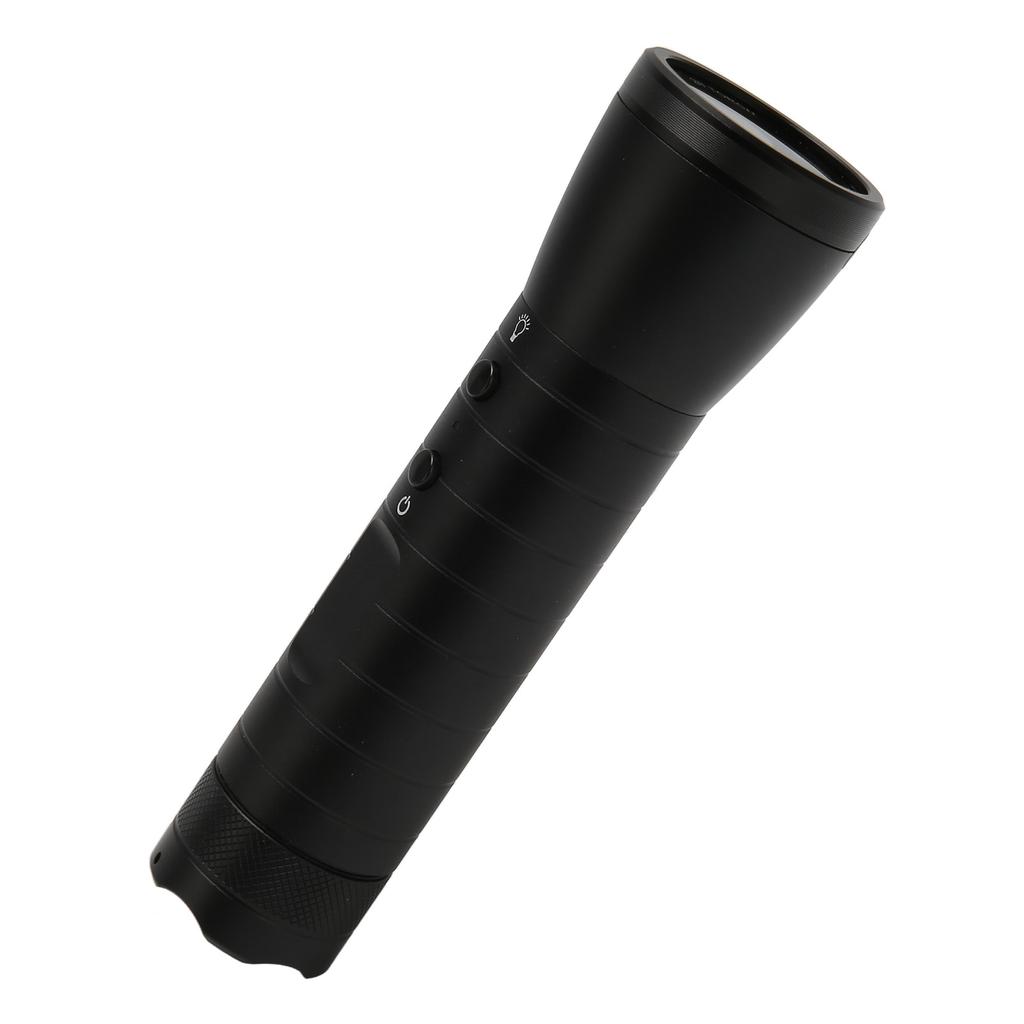 Taschenlampen-Videokamera, 1080P, 5 Beleuchtungsmodi, 2200 mAh, 120-Grad-Weitwinkel, IP66, wasserdicht, LED