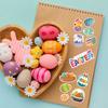 Cute Cartoon Easter Egg Diy Stickers For Kids Interactive Family Fun Pack Of 16
