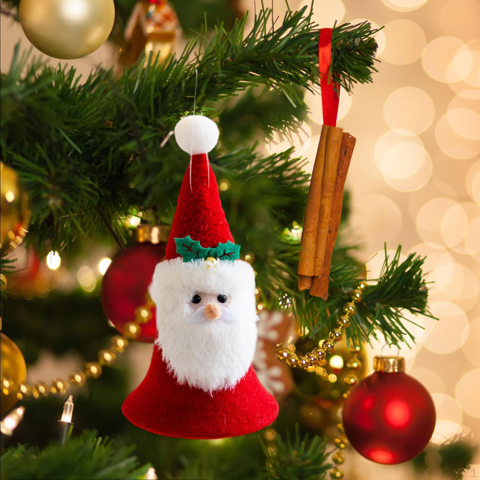 

Christmas Doll Bells Pendant Decoration Adorable Lightweight Tree Hanging Santa