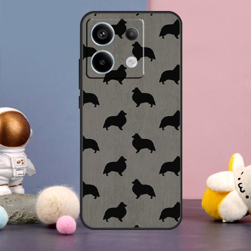 

Shetland Sheepdog Dog Case For Xiaomi Redmi Note 14 9 10 11 12 13 15 Pro Plus Redmi 15 15C 14C 10C 12C 13C Cover Redmi 10