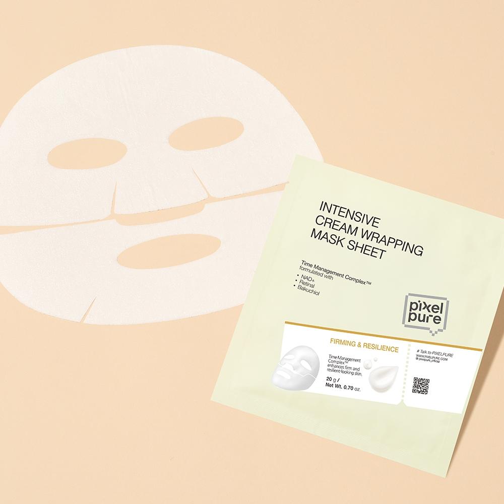 Pixelpure [new All Young Exclusive Skin Longevity Mildang Pack] Pixelpure Slow Aging Cream Wrapping Mask 5 Sheets