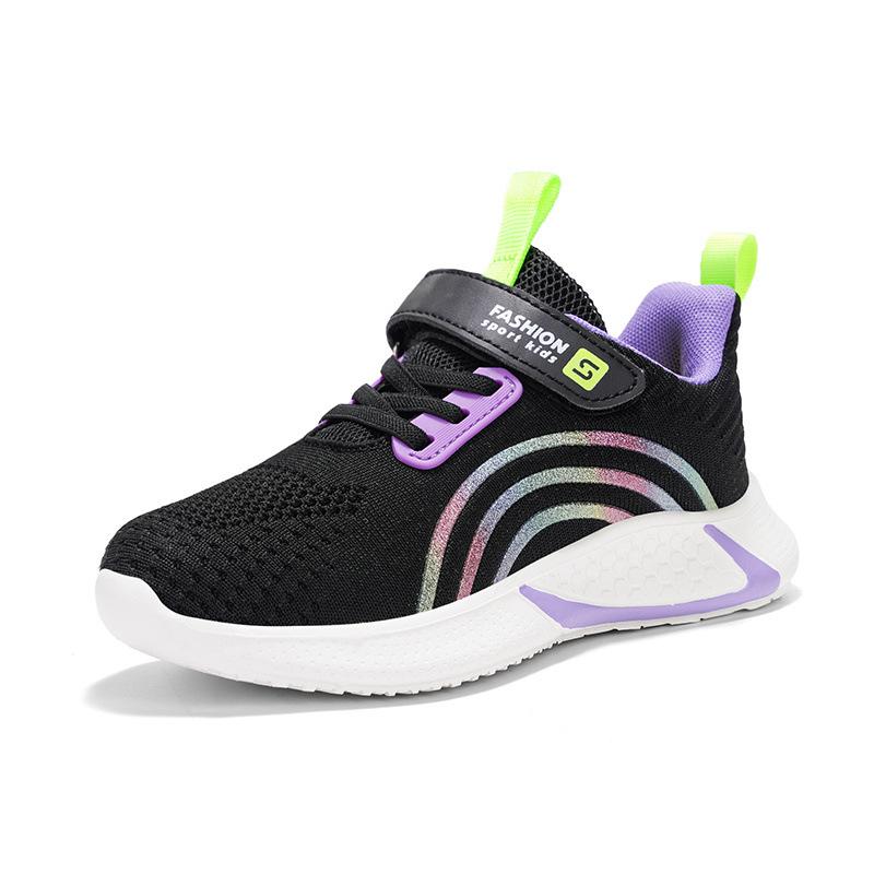

Classmate girls sports shoes 2025 spring and autumn new children s net shoes mesh breathable running soft sole trend shoes 28 yards inner length 17.8cm