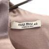 MIUMIU made in Italy No sleeve one piece 40 Pink Women Used