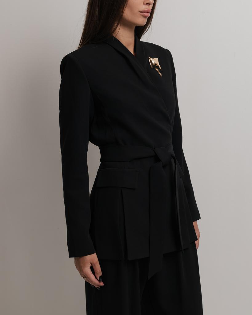 Dámský kostým Phardi 7023 36 černý (bunda, kalhoty)