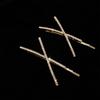 Dongdaemun Rhinestone Cross Hair Clip - Sweet & Simple Accessory for Bangs