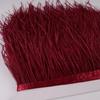 Ostrich Feathers Trim 13-18 CM Plumes on Ribbon Selvage For DIY Wedding Sewing in Dress Decoration Crafts Accessories Wholesale