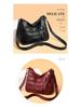 Women's 2021 Trendy Soft Leather Shoulder Bag - Large Capacity, All-Match, Middle-Aged Messenger Style