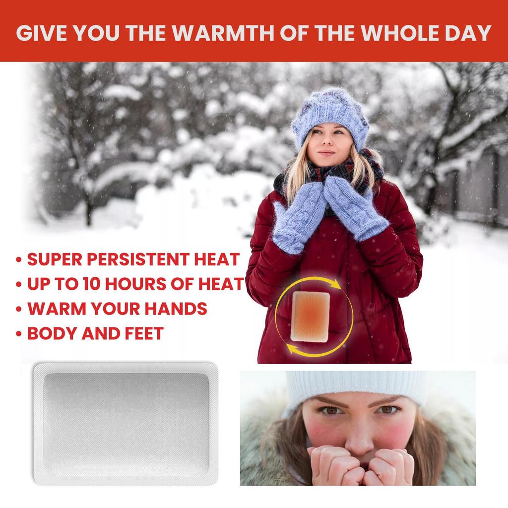 OUHOE Portable Baby Hand Warmer Patch - Winter Comfort On-the-Go