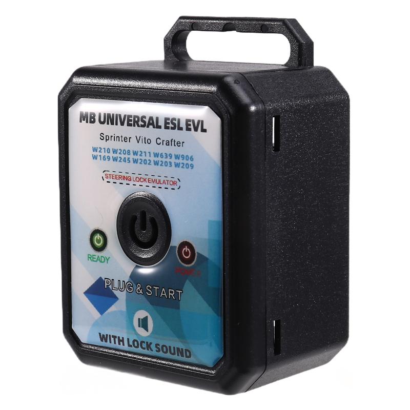 Durable-Car ESL ELV Universal Steering Lock Emulator With Lock Sound For Mercedes Benz Sprinter Vito Crafter W210 W208 W211 W639