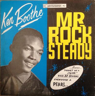 LP Record KEN BOOTHE - Mr Rock Steady SOLP112 Studio One Jamaica Reggae, Ska & Dub Used