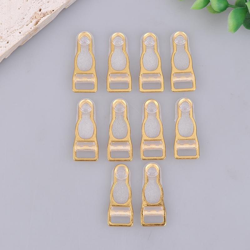 10Pcs 10/12/15/18Mm Metal Adjust Buckle For Corset Leg Garter Belt Clip Hook Suspender Ends Buckles Hosiery Stocking Grips