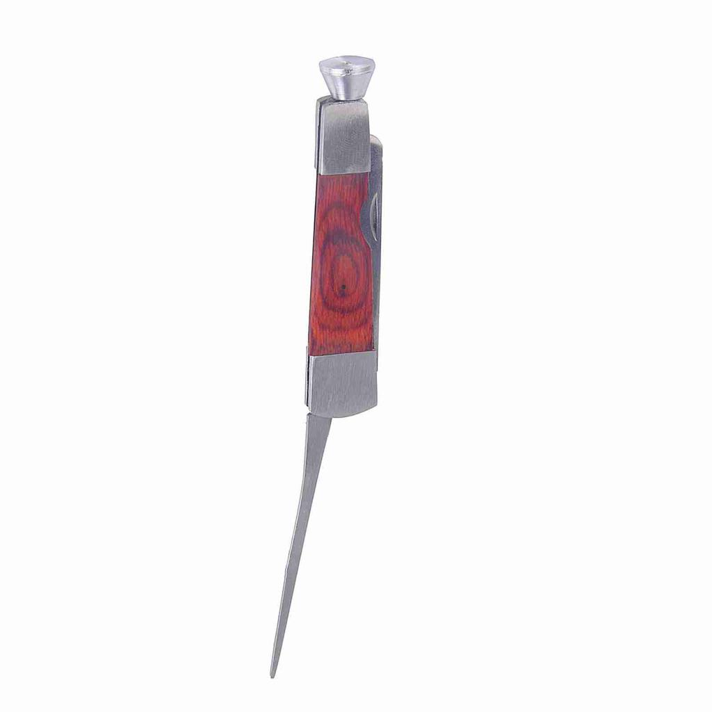 Pipe Clning Tool, Rosewood Stainless Steel Pipe for Maintenance, Compact Lightweight Clning Rmers, Scraper Nozzle Clner for Regular Care