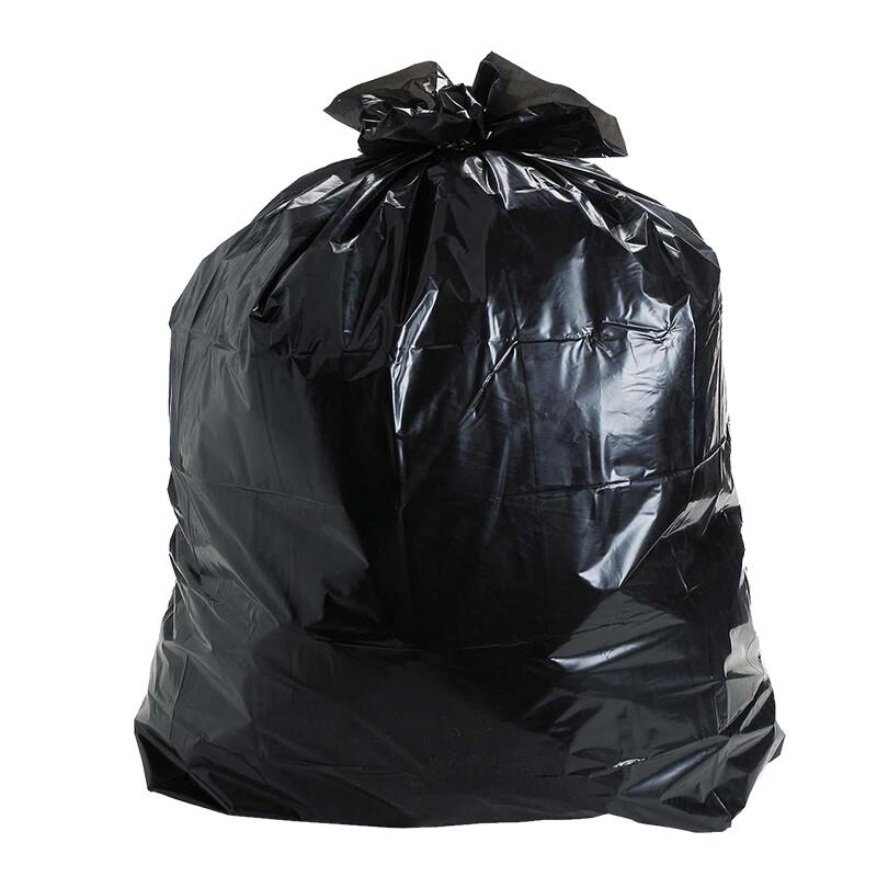 Lide Black Flat-Mouth Garbage Bags