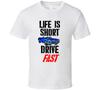 Life Is Short Drive Fast 59 Vette Muscle Car Classic Gift T Shirt