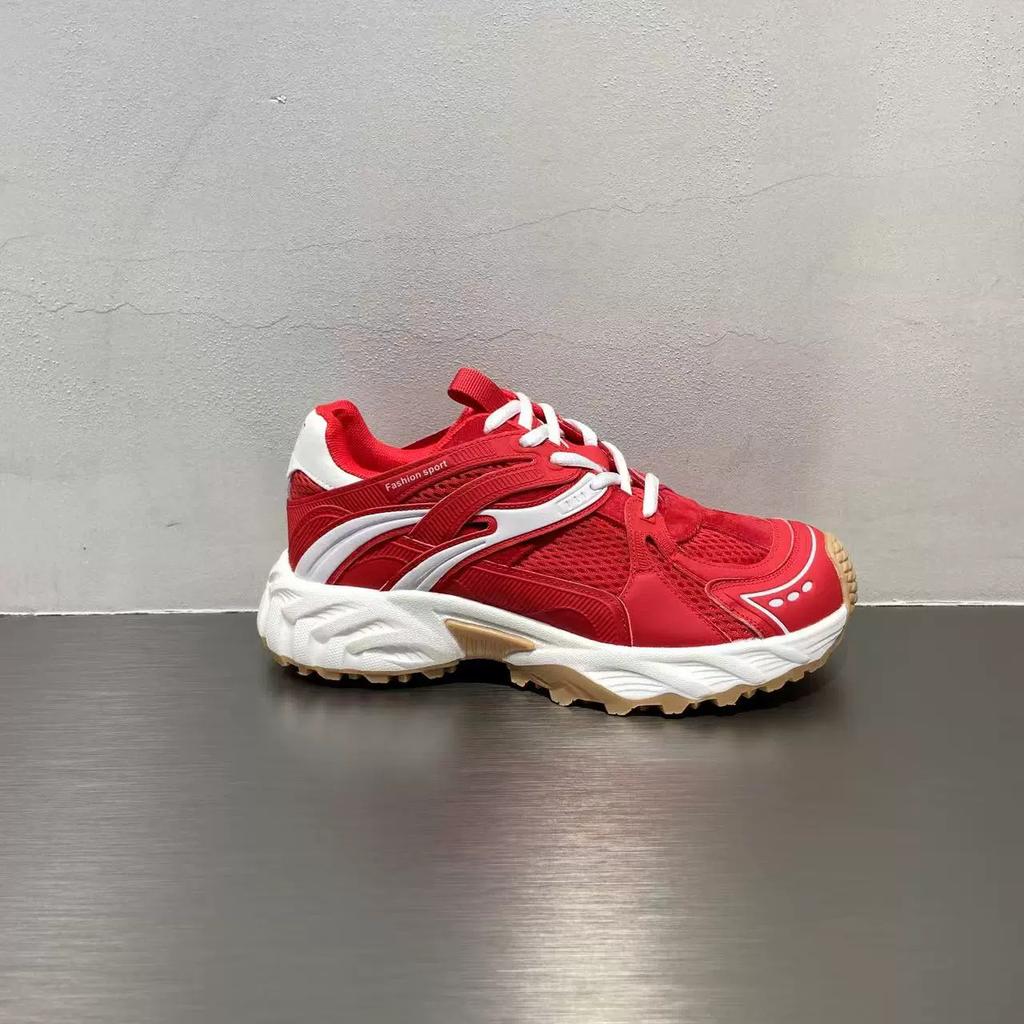 Damen Sommer neue Mode vielseitige Sport- und Freizeit-Mesh-Schnürschuhe mit dicker Sohle und rutschfest