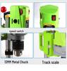 Compact Multi-Functional Precision Bench Drill for Woodworking and Crafts