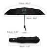 Sticker Windproof Double Layer Resistant Umbrella Fully Automatic Rain Umbrella for Mazda 3 bk bl 323 Axela Atenza CX-3 CX-4 CX5