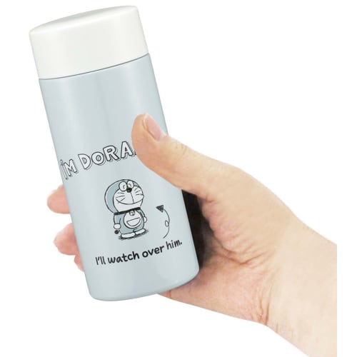 Skater 250ml Ultra-Lightweight Stainless Steel Water Bottle, I'm Doraemon STYL2-A