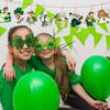 Decoration Green Shamrock Hanging Sign Lightweight Acrylic Sign For Party Celebration St. Patrick'S Day