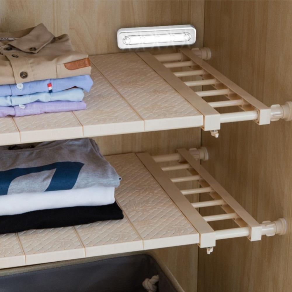 Mini Strip Light Battery-Powered Trip Press Light Kitchen and Bedroom Magnetic Wall Lamp Indoor