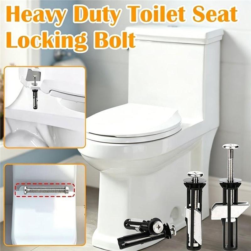 AT19-2027 New Toilet Seat Bolts Toilet Seat Fastener Bolt Kit Replacement