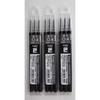 Pilot Frixion Point Knock 04 Refill Lead [3-Pack] Black LFPKRF30S43B X 3