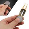 Hot Sale Magnetic Golf Divot Tool, Ball Marker Fork with Mark for Green Repair, Golf Accessory