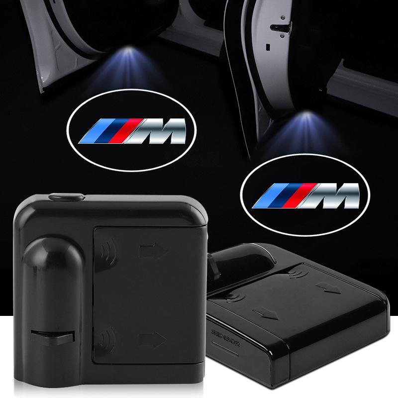 Car Door Projector Lamps LED Welcome Light Emblem Car Accessories for BMW X1 X3 X5 M3 M5 M6 E34 E39 E36 E60 E90 E46 F30 F10