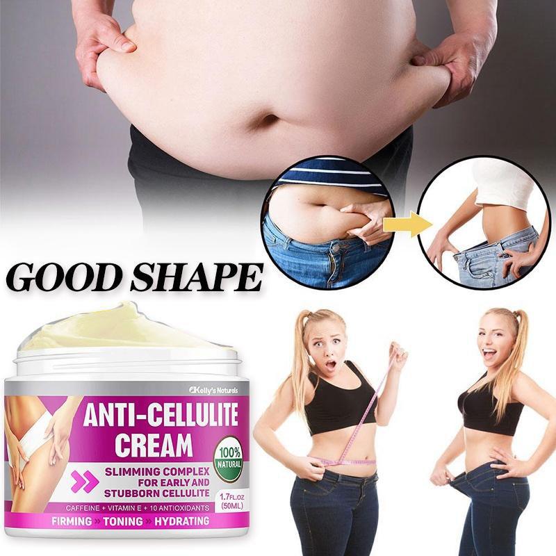 Cellulite Slimming Cream, Gentle and Non-irritating, Firms the Skin, Brightens the Complexion, and Leaves the Skin Soft and Delicate