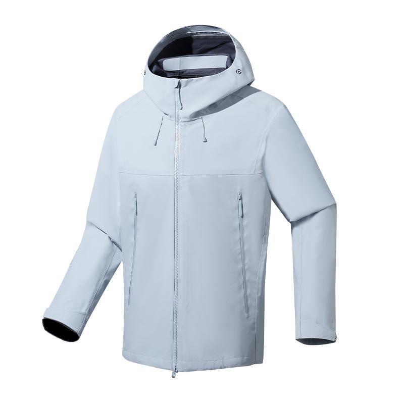 Unisex Waterproof Windproof Hiking Jacket Outdoor Trekking Climbing Camping Skiing Riding All-Season Lightweight Shell Coat