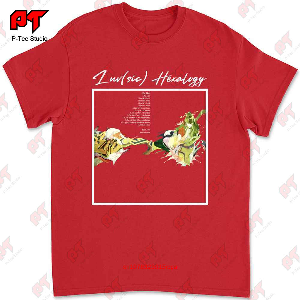 

Nujabes Luv Sic Hexalogy Tracklist T Shirt Pocket And Back Print Shing02 3ON8 S