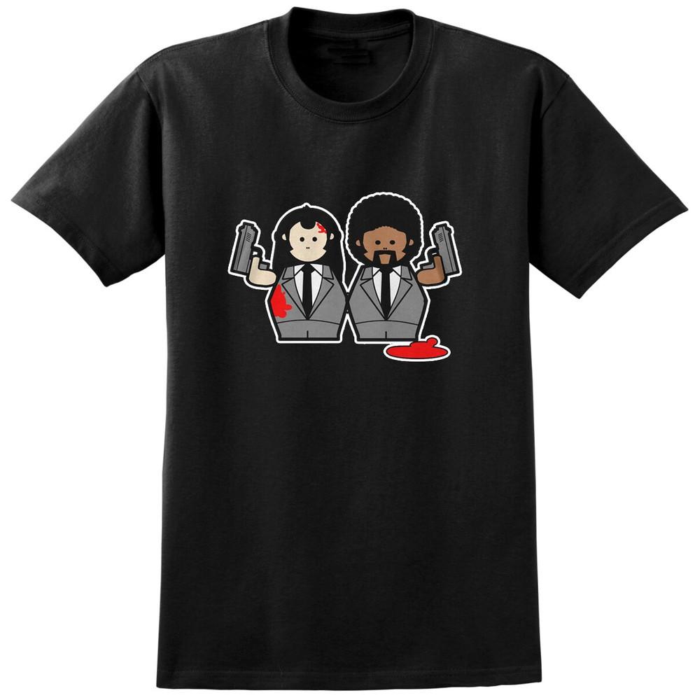 Pulp Fiction Classic Film Inspired T-shirt Retro Movie Icon Fan Tee Shirt XXXXL