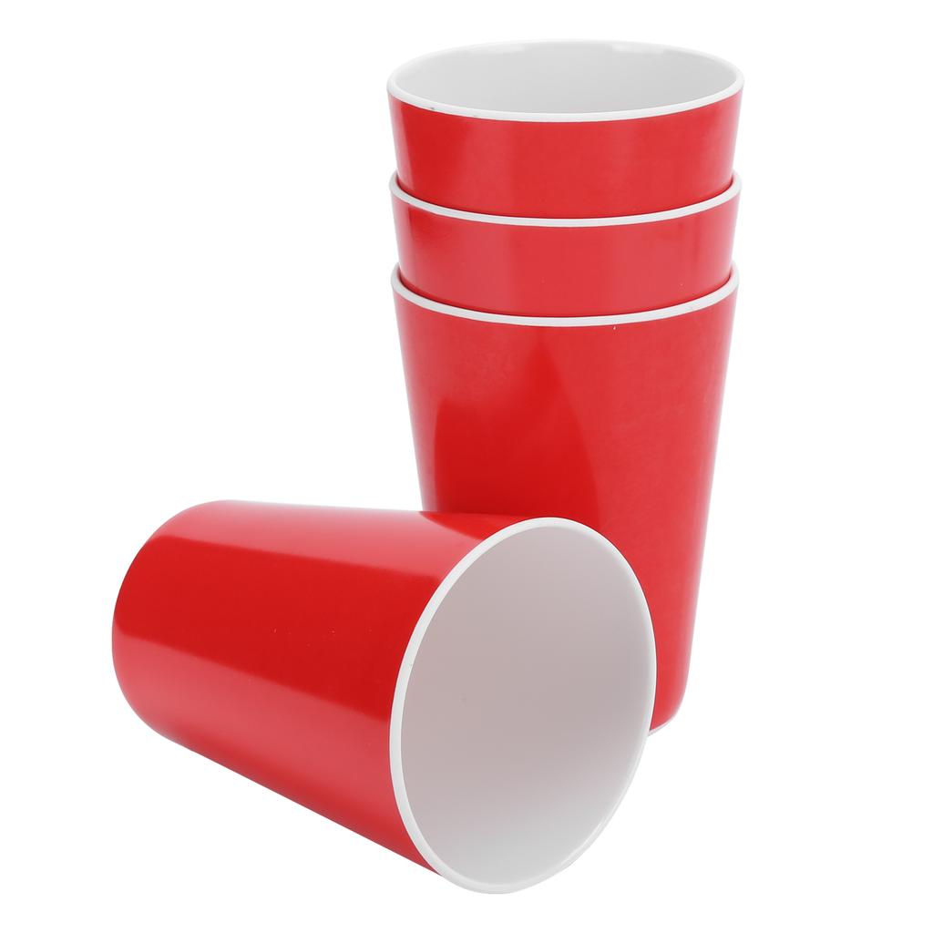 4PCS Imitation Ceramic Water Cup Drinking Mug for   Home Bar Restaurant Supplies